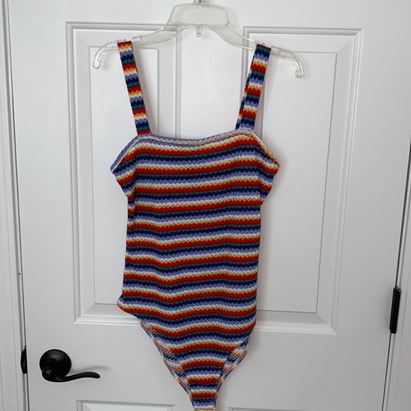 Rainbow sleeveless bodysuit - Picture 1 of 2